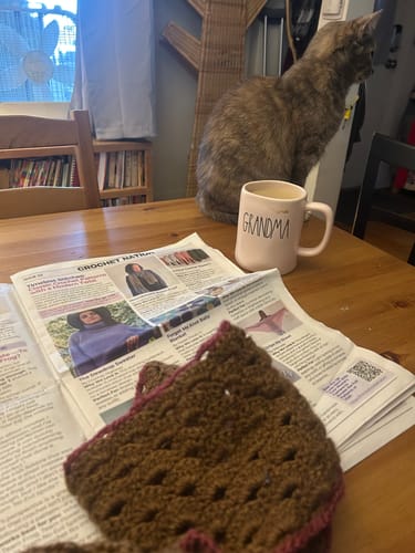 Customer photo review of Crochet Nation • 1-Issue-a-Month Subscription Plan *