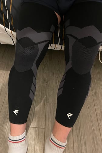 Customer photo review of Maintien de compression V2 pour Genoux et Jambes