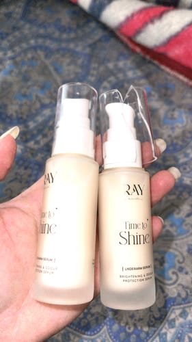 Customer photo review of Time To Shine (Under Arm Serum)