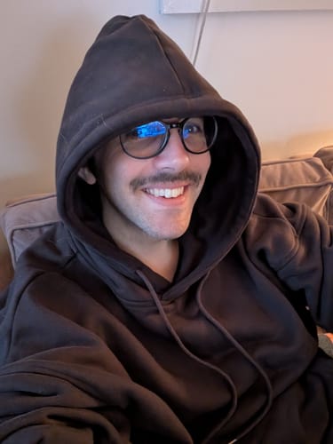 Customer photo review of Brooklyn Oversized Hoodie in Vintage Black