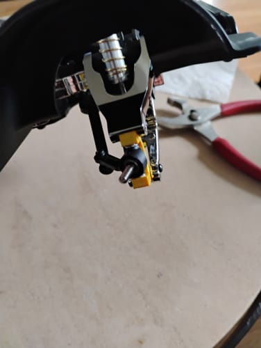 Customer photo review of Extended Metal Hopper Arms