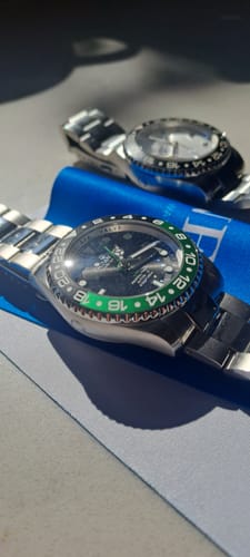 Customer photo review of Oceaneva Men's GMT Automatic Deep Marine Explorer 1250M Pro Diver Watch