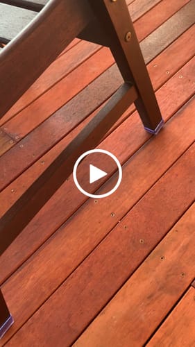 Customer video review of Rectangular Felt Silicone Chair Leg Protectors | Extra-Durable Chair Floor Protectors