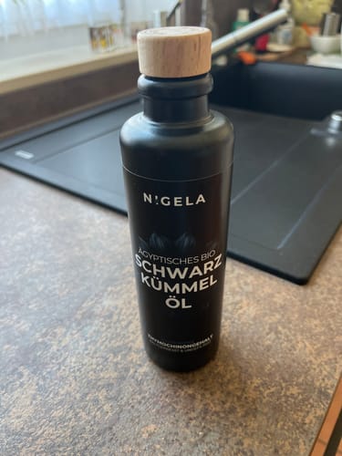 Customer photo review of Ägyptisches Bio Schwarzkümmelöl - ungefiltert