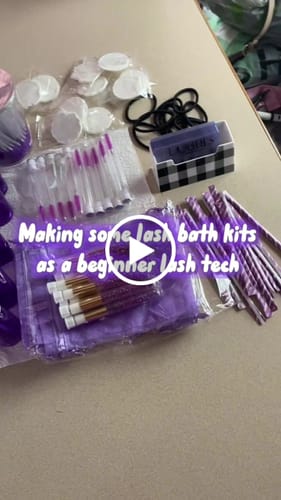 Customer video review of Lash Shampoo Concentrate 100ML