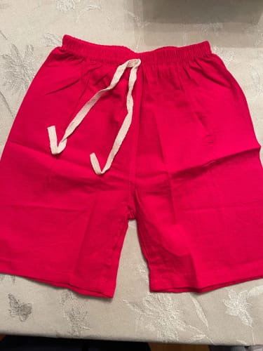 Customer photo review of Drawstring Loose Beach Shorts