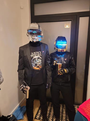 Customer photo review of Patrons Casque Daft Punk or