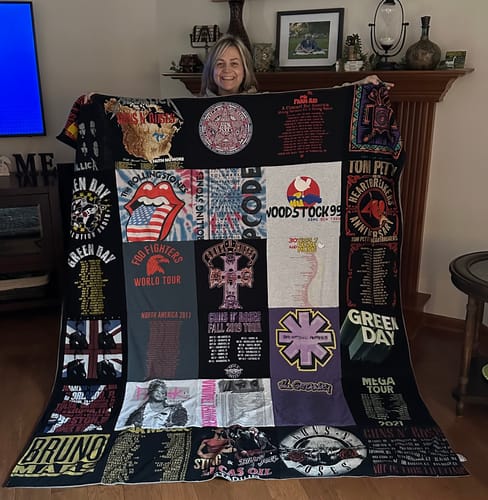 Jennifer B. review of Premium T Shirt Quilt image 1 out of 1