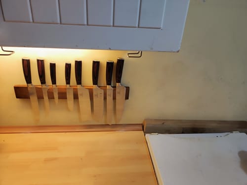 Customer photo review of Magnetische Holzleiste Kōyōju