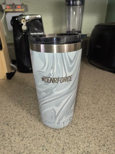Customer photo review of 20 OZ Soft Matte Tumbler