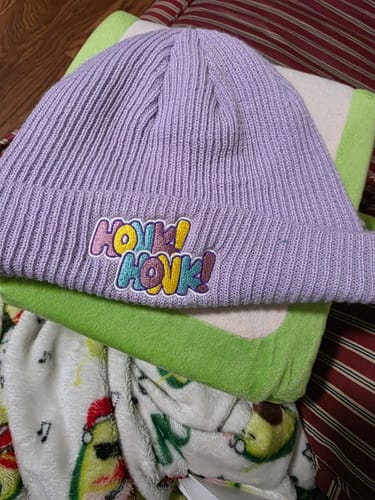 Customer photo review of HONK HONK Beanie Pastel Vers.