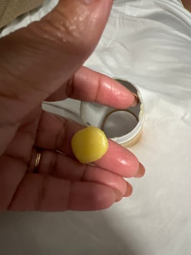 Customer photo review of Sweet Ginger Vapor Rub