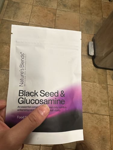 Customer photo review of Black Seed Oil & Natural Glucosamine Capsules