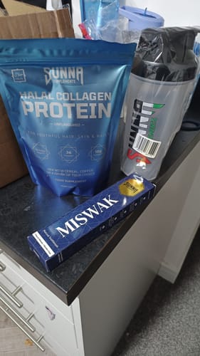 Customer photo review of Halal Collagen Protein