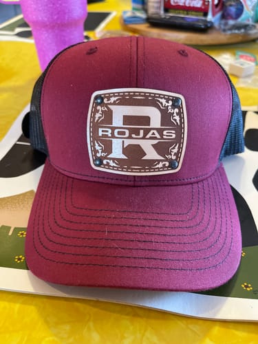 Customer photo review of Monogram Custom Hat