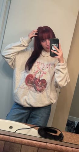 Customer photo review of Aelfric Eden Cherry Print Hoodie