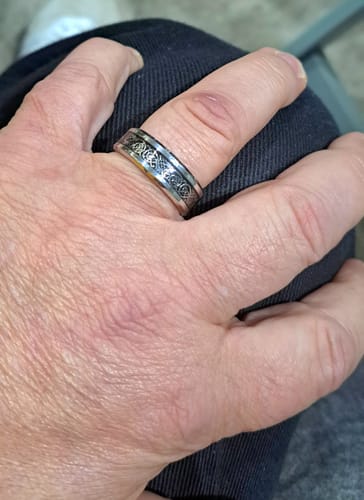 Customer photo review of The Midgard Serpent - Stainless Steel Bracelet