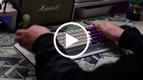 Customer video review of UNIKEYS X KEYGEEK UNI LINEAR SWITCH FACTORY LUBED EDITION (10PCS)