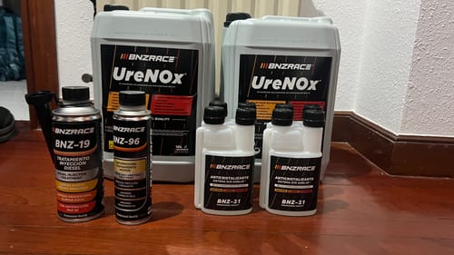 Customer photo review of Pack Doble Acción. BNZ-21 Limpiador y Preventor Anticristalizante AdBlue.