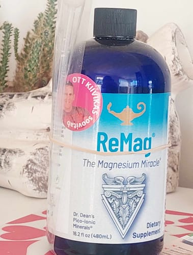 Customer photo review of ReMag® Liquid Magnesium, 480ml (toidulisand magneesiumiga)