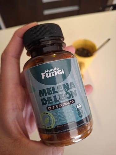 Customer photo review of Melena de León en Cápsulas - Ultra Concentrado