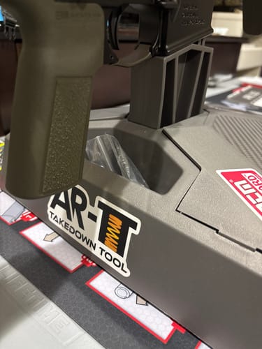 Customer photo review of The AR-Takedown Tool ™ - The AR-15 Multi Tool & AR-15 disassembly tool (AR-TT ™)