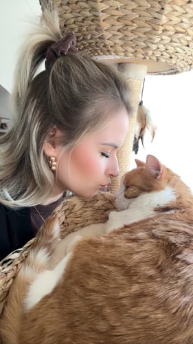 Customer photo review of Naturreines Katzenstreu