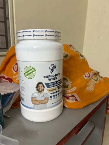 Customer photo review of Athlete Series Whey Protein (100% Isolate)