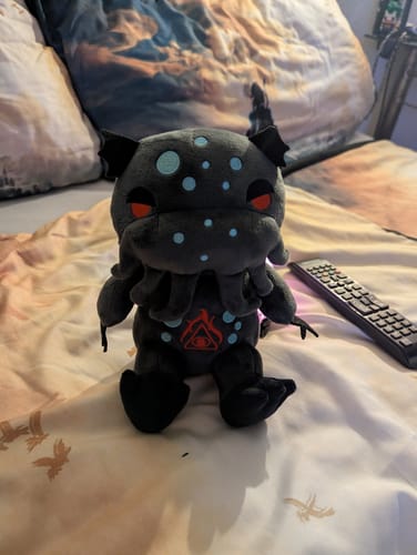 Customer photo review of Plüsch Cthulhu 20cm