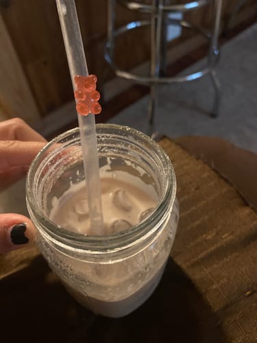 Customer photo review of Whey Protein Powder - Single Serving Sample Stick Packs