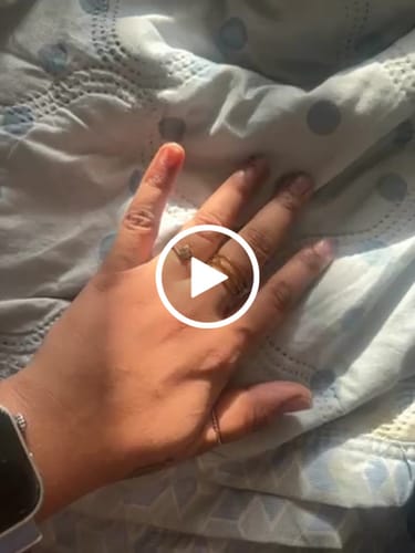 Customer video review of Twist Cross Ring