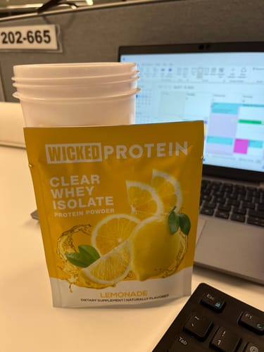 Customer photo review of WICKED Protein Powder Sampler Bundle Deal (PRE ORDER)
