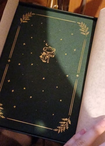 Customer photo review of Tsuki ‘Whimsical Woodland’ Limited Edition Luxury Bullet Journal ☾