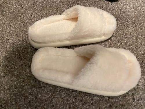 Customer photo review of Cloud Slides - Fuzzy Fur