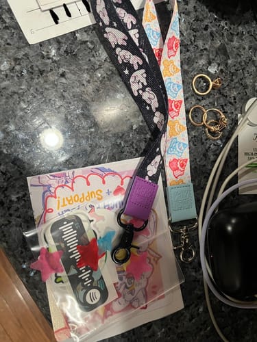 Customer photo review of Lil Clown Wrist Lanyard