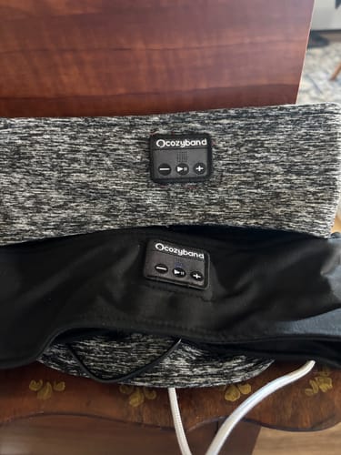 Customer photo review of CozyBand Wireless Headphones