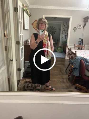 Customer video review of Cassie Dress - Black