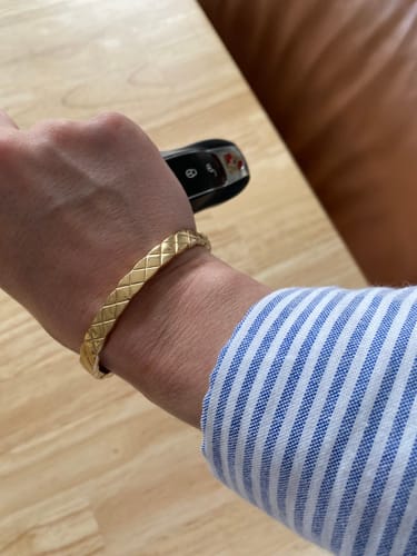 Customer photo review of Timeless Bangle