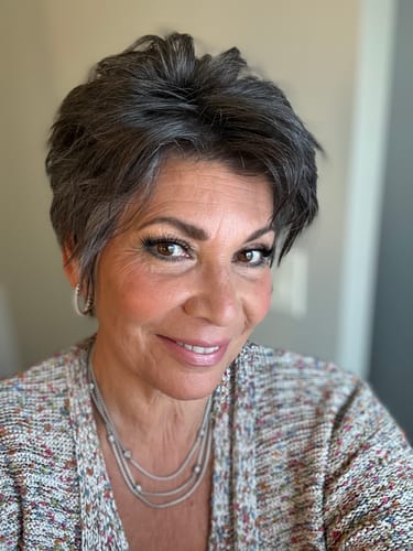 Customer photo review of Velvet Gossamer® Lash Featuring GripTex™