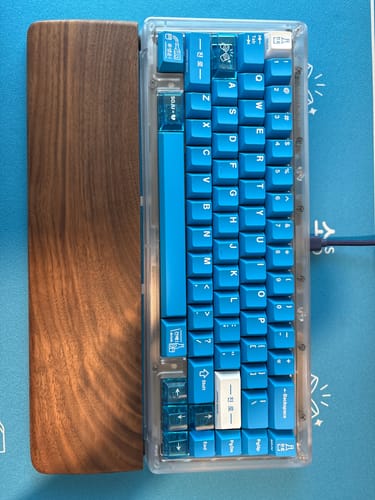 Customer photo review of KEYKOBO SOJU ABS DOUBLE-SHOT KEYCAP SET