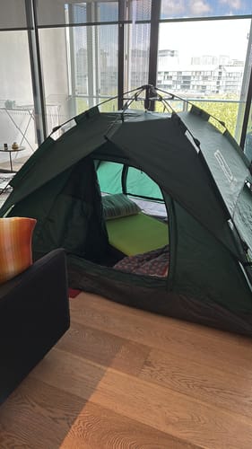 Customer photo review of 3 Secs Tent