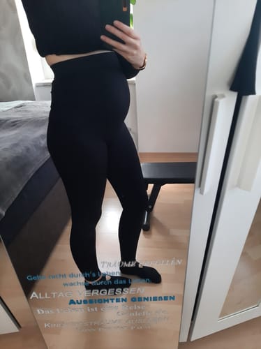 Kundenbewertung mit Foto zu Schwangerschafts Leggings