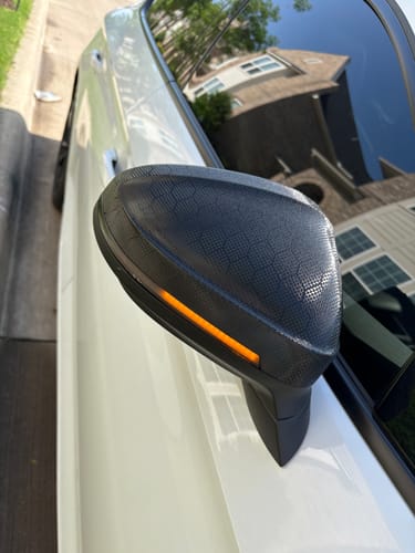 Dustin N. review of Hexa Black Carbon Fiber Vinyl Wrap image 1 out of 2