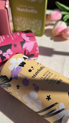 Customer photo review of Té Matcha Premium Vainilla