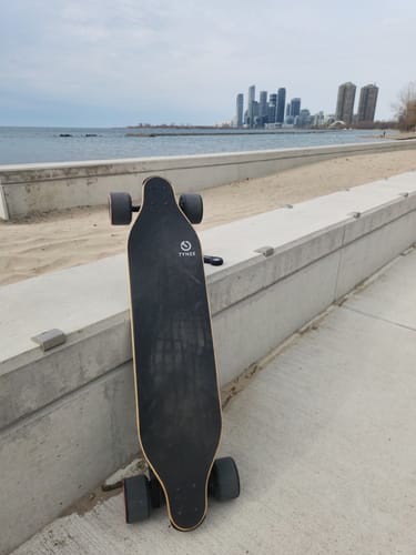 Customer photo review of Tynee® Ultra Belt Motor Electric Skateboard & Longboard