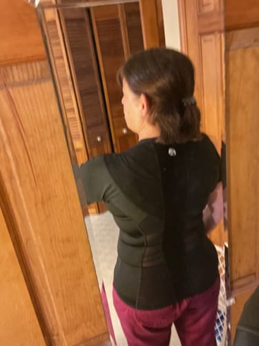 Customer photo review of Posture Shirt For Women - Pullover