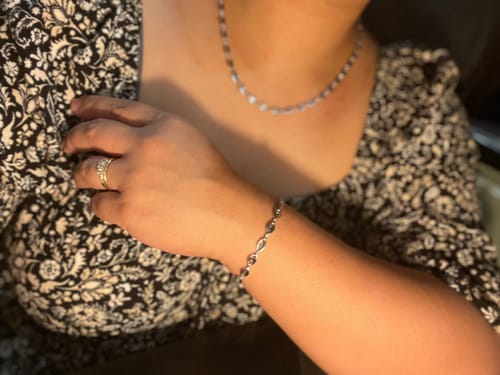 Customer photo review of Soho Bracelet - Silver