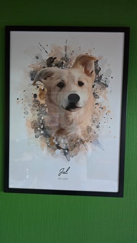 Customer photo review of Waterverf Portret