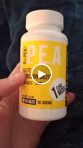 Customer video review of PEA Premium - OptiPEA® 400mg