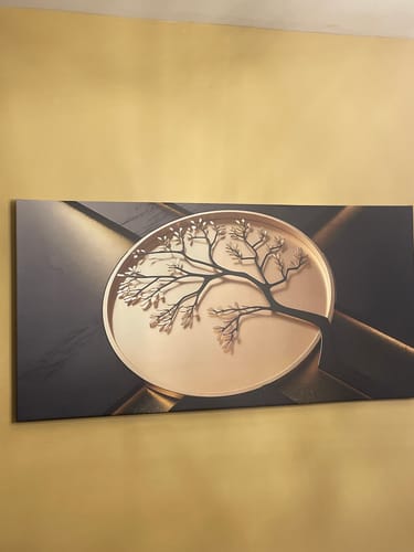 Customer photo review of 3D Celtic Tree of Life Wall Art VI